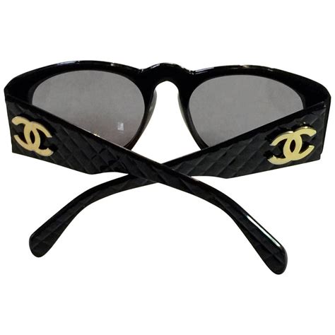 chanel black quilted lenses|Eyewear .